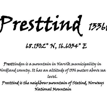 Presttind - Studio Apartment With Free Parking Νάρβικ Εξωτερικό φωτογραφία