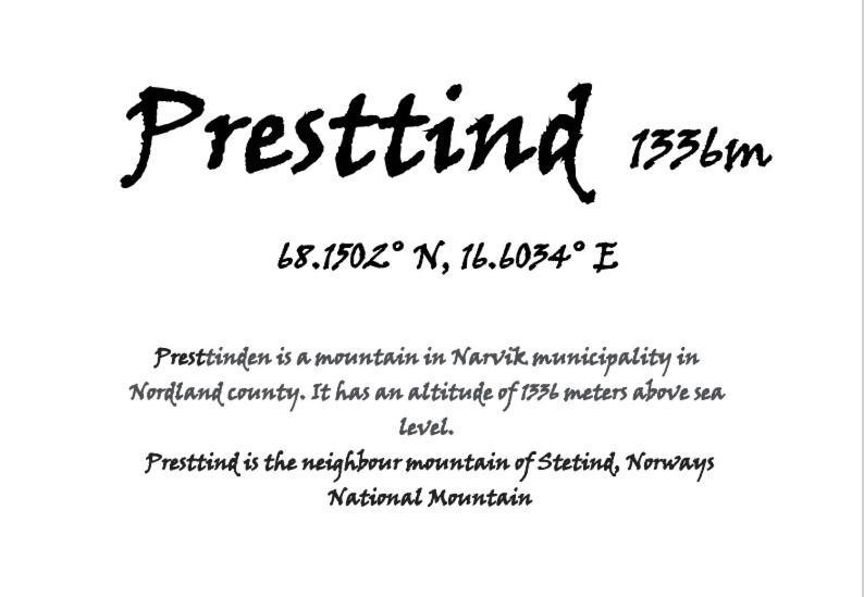 Presttind - Studio Apartment With Free Parking Νάρβικ Εξωτερικό φωτογραφία